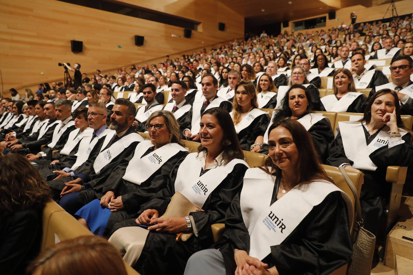 Graduación de los alumnos de UNIR