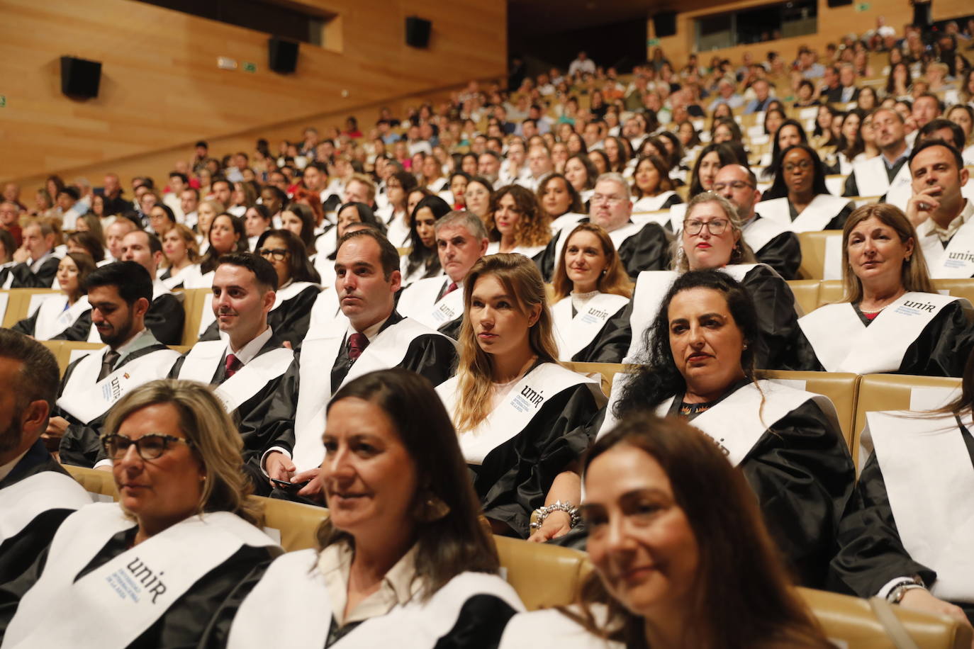 Graduación de los alumnos de UNIR