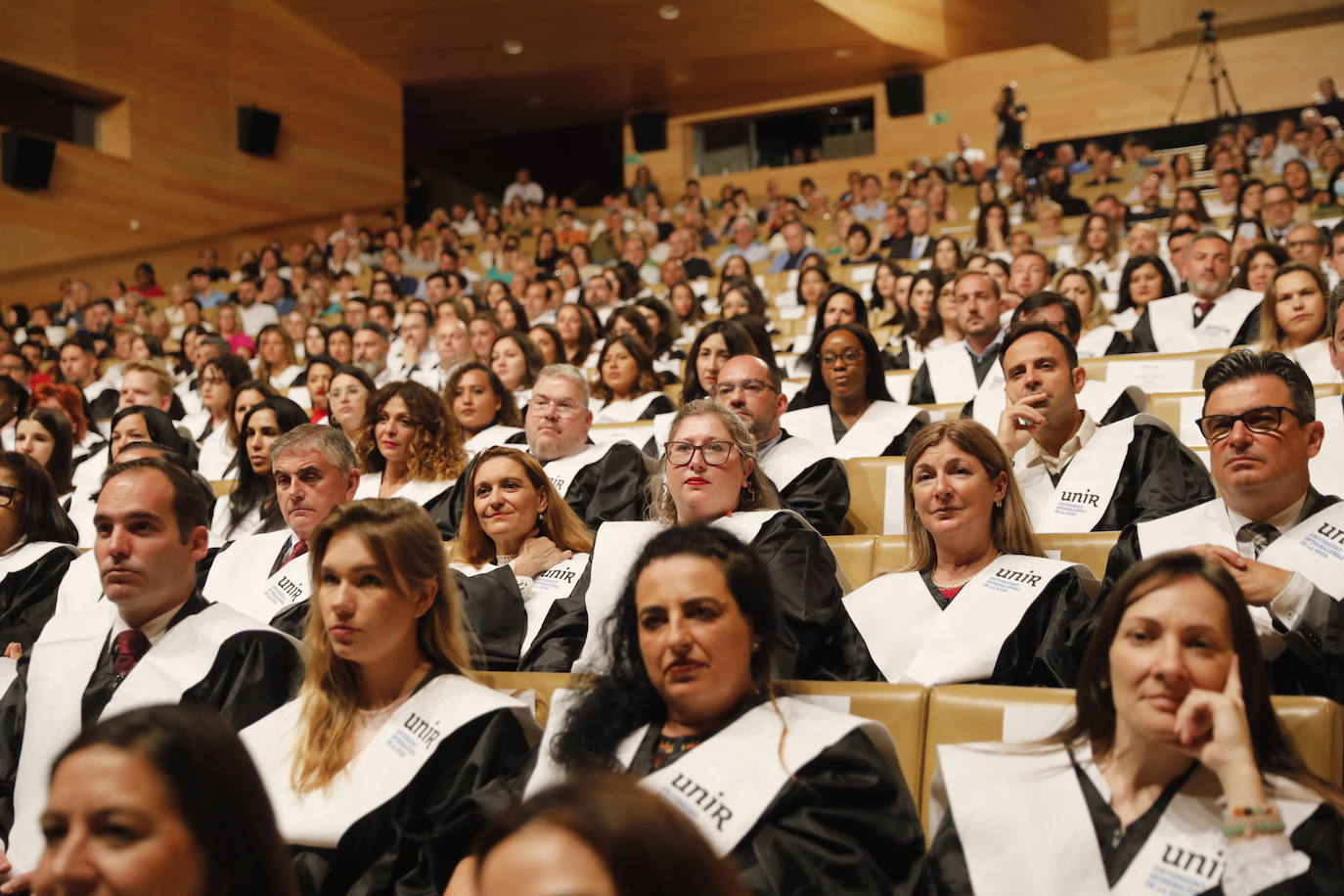 Graduación de los alumnos de UNIR
