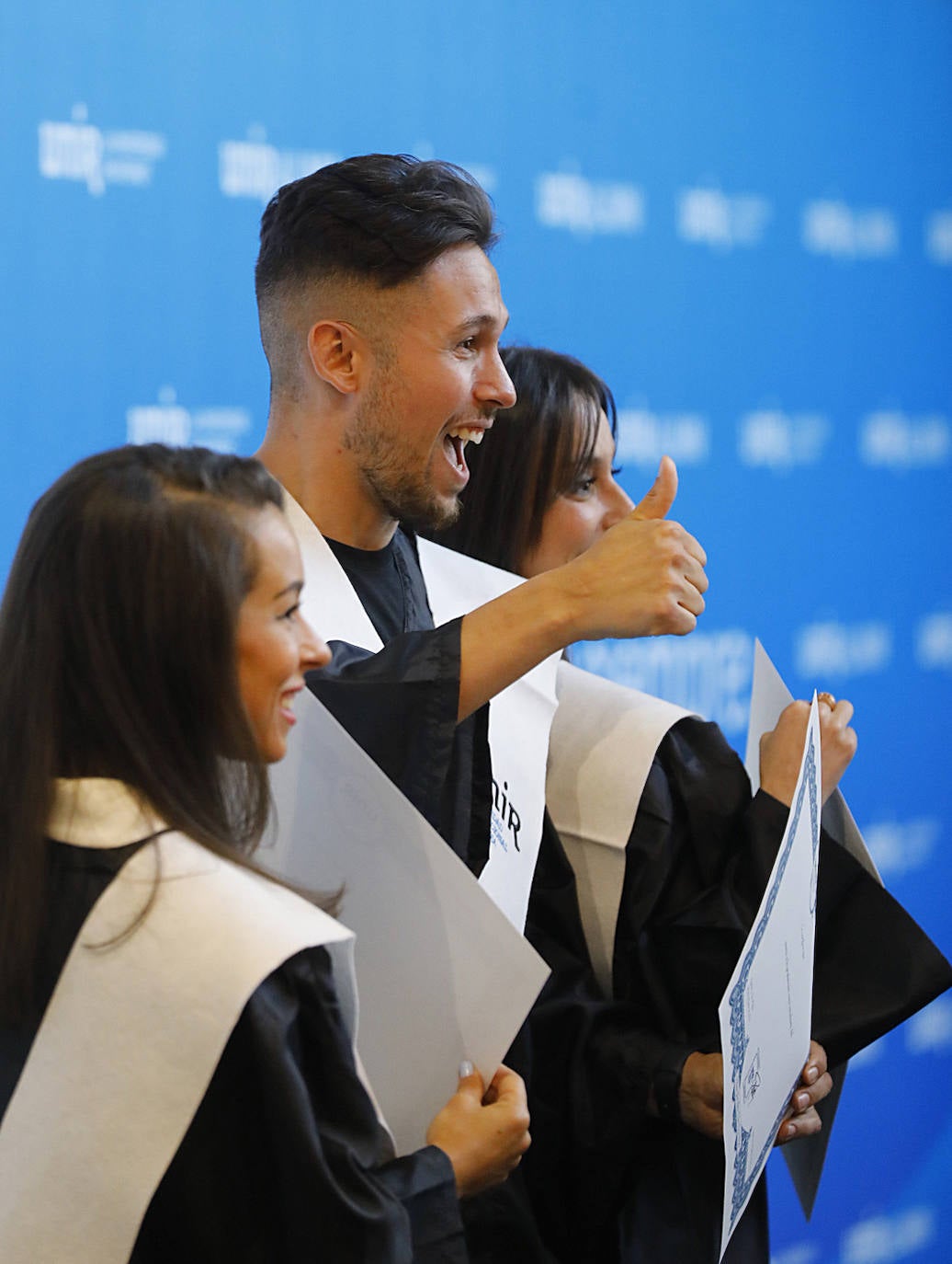 Graduación de los alumnos de UNIR