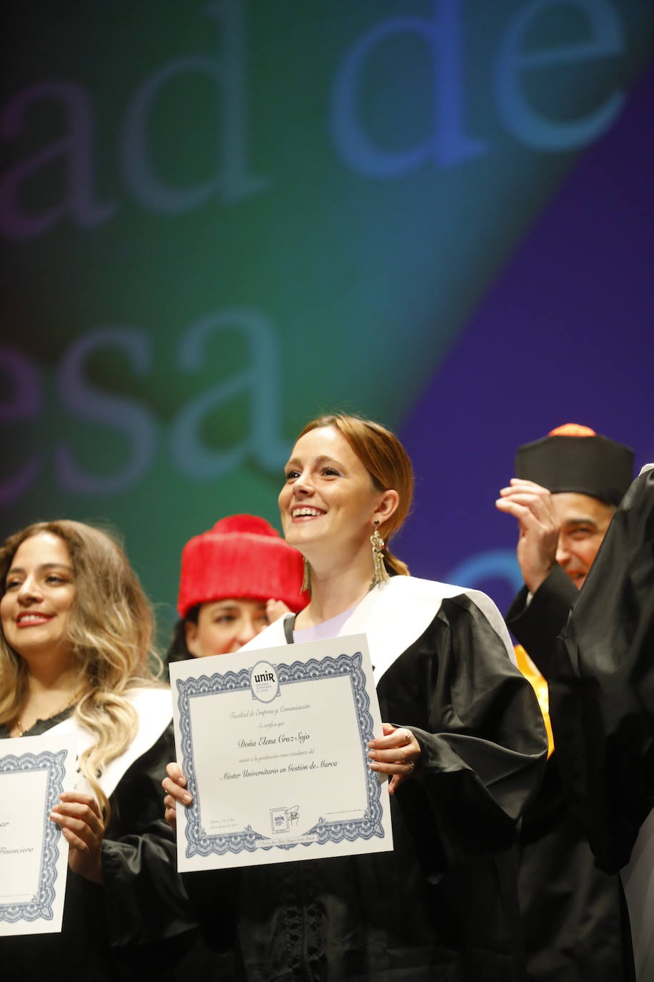 Graduación de los alumnos de UNIR