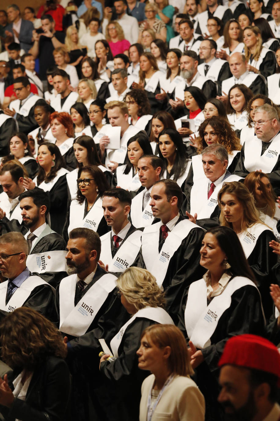Graduación de los alumnos de UNIR