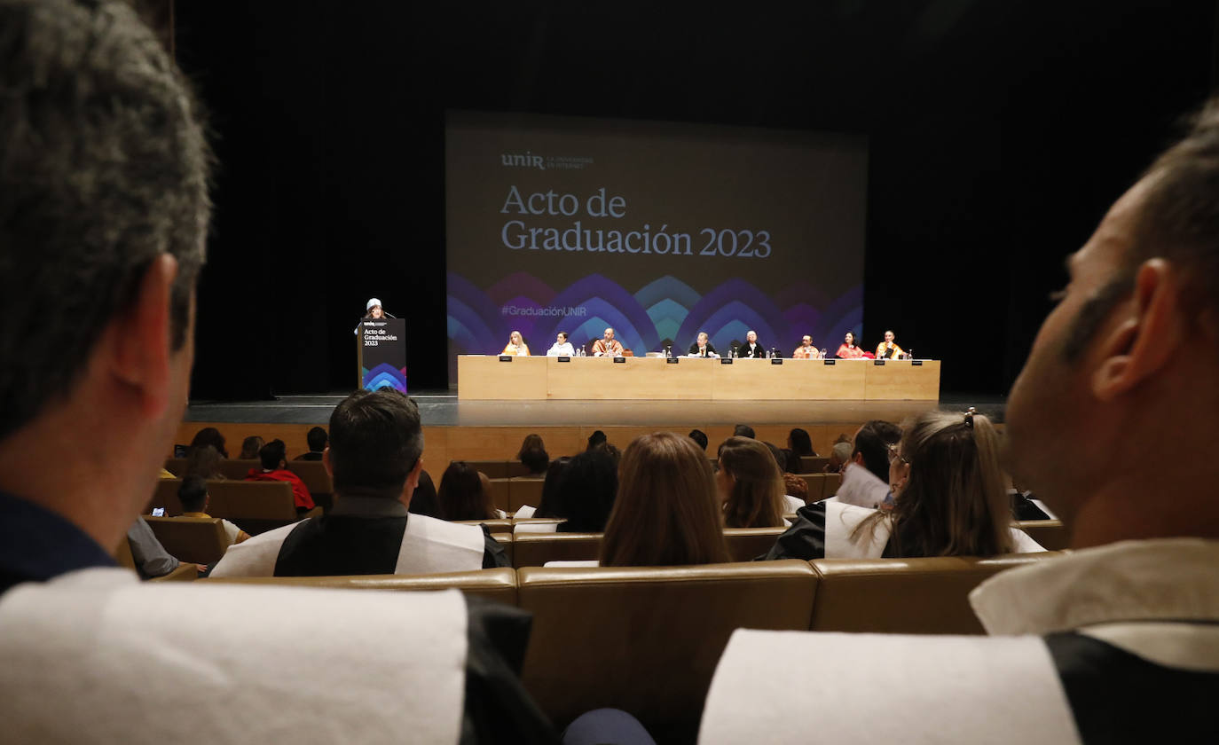 Graduación de los alumnos de UNIR