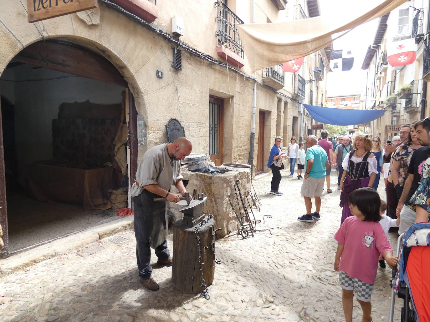 Briones celebra el XXV aniversario de sus jornadas medievales