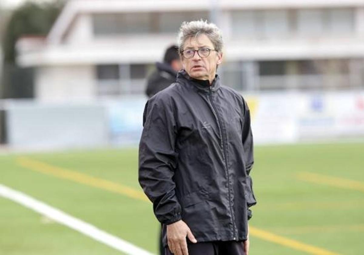 Jordi Fabregat, cuando entrenada al Guijuelo