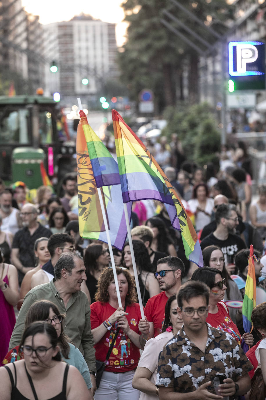 Manifestación del Orgullo LGTBIQ+ en Logroño