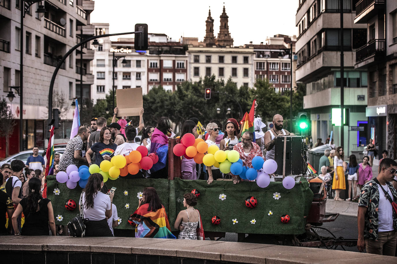 Manifestación del Orgullo LGTBIQ+ en Logroño