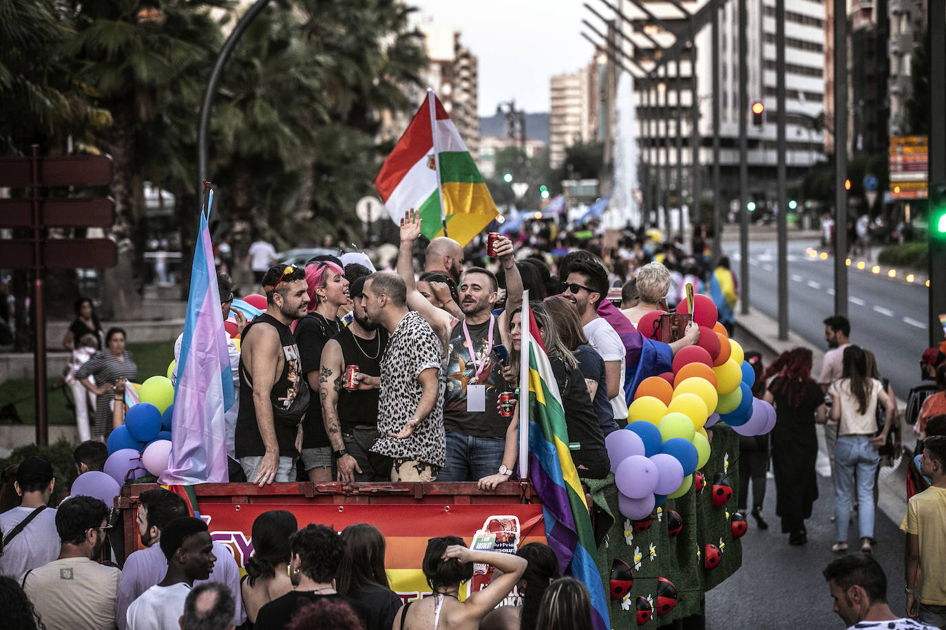 Manifestación del Orgullo LGTBIQ+ en Logroño