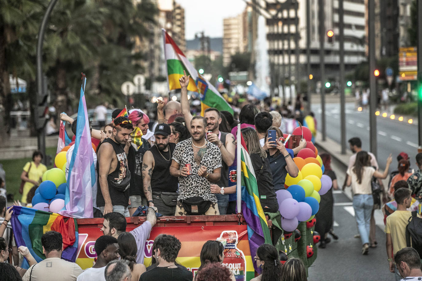 Manifestación del Orgullo LGTBIQ+ en Logroño