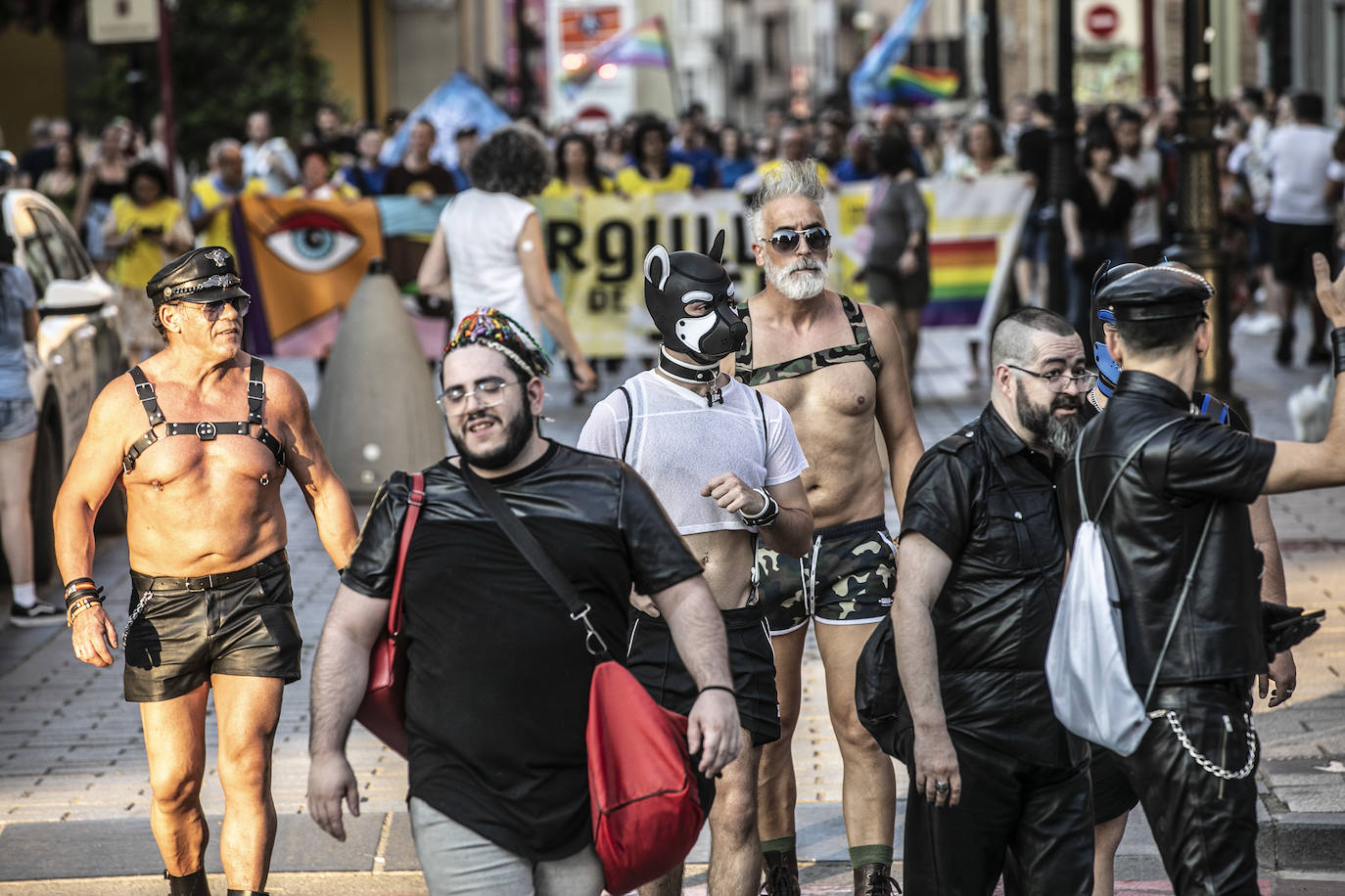 Manifestación del Orgullo LGTBIQ+ en Logroño