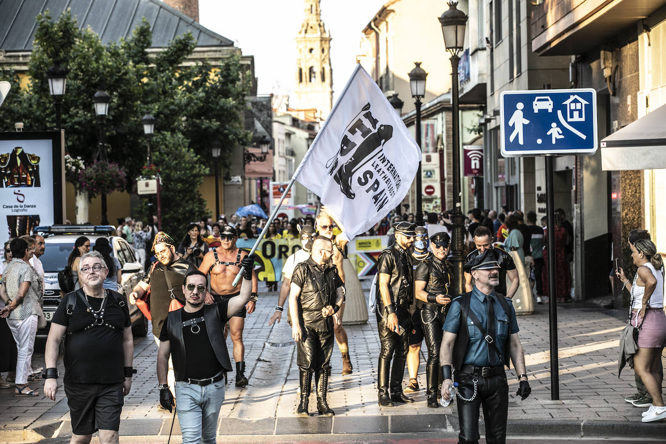 Manifestación del Orgullo LGTBIQ+ en Logroño