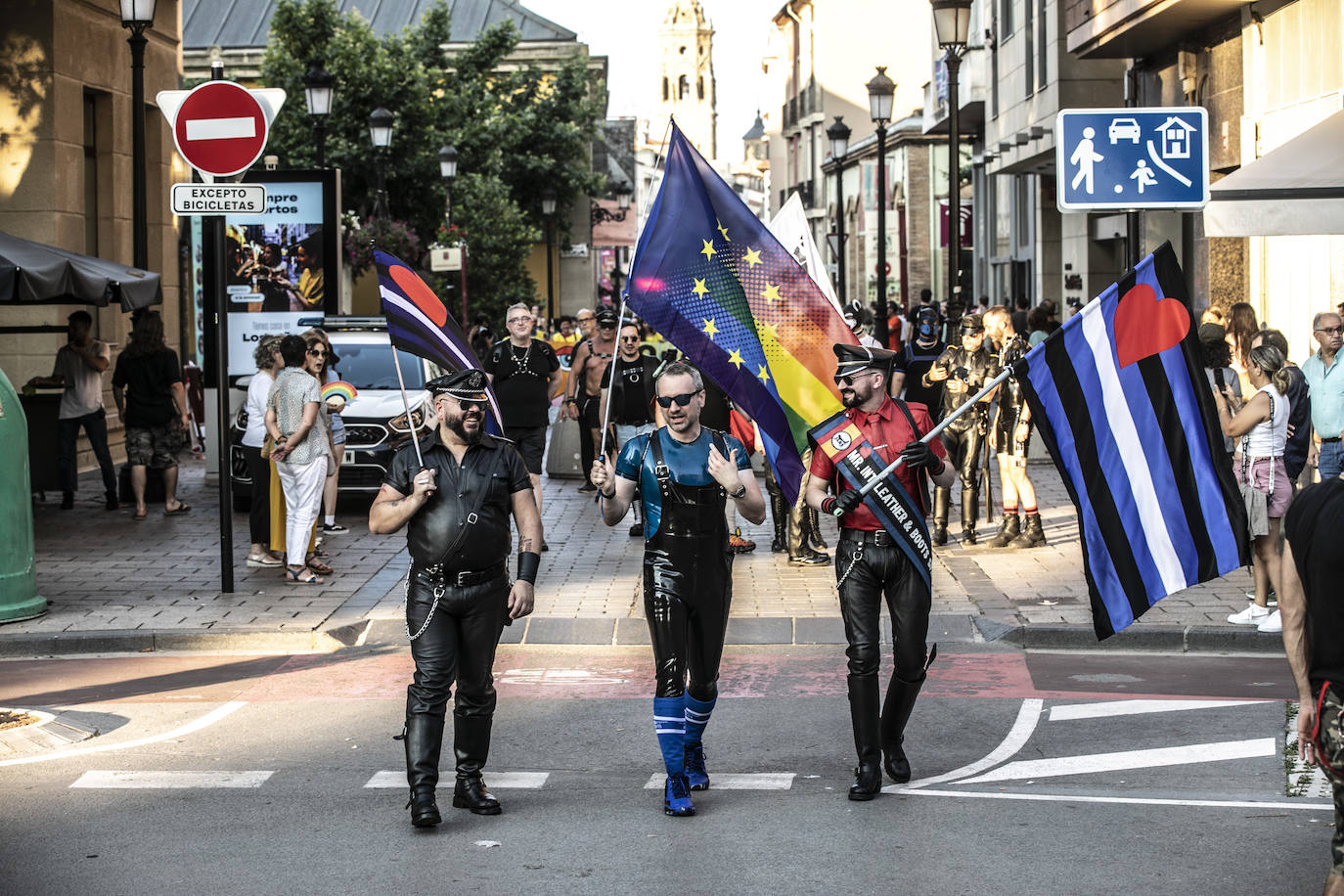 Manifestación del Orgullo LGTBIQ+ en Logroño