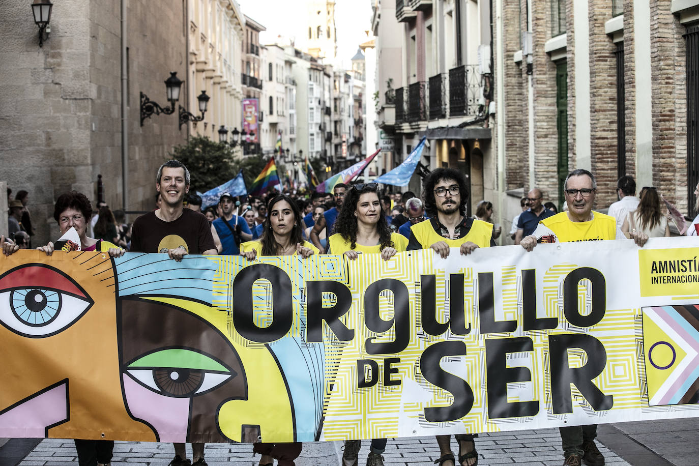 Manifestación del Orgullo LGTBIQ+ en Logroño