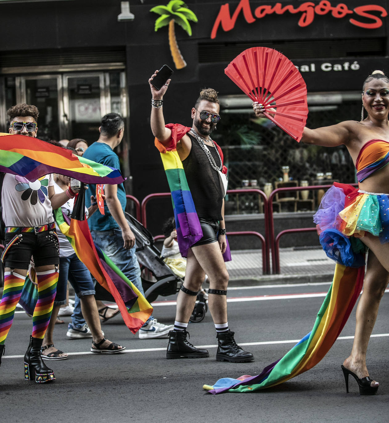 Manifestación del Orgullo LGTBIQ+ en Logroño