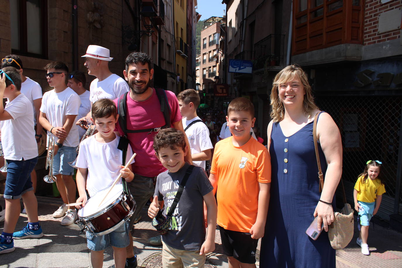 Chiquivueltas y guerra de agua en las fiestas de Nájera