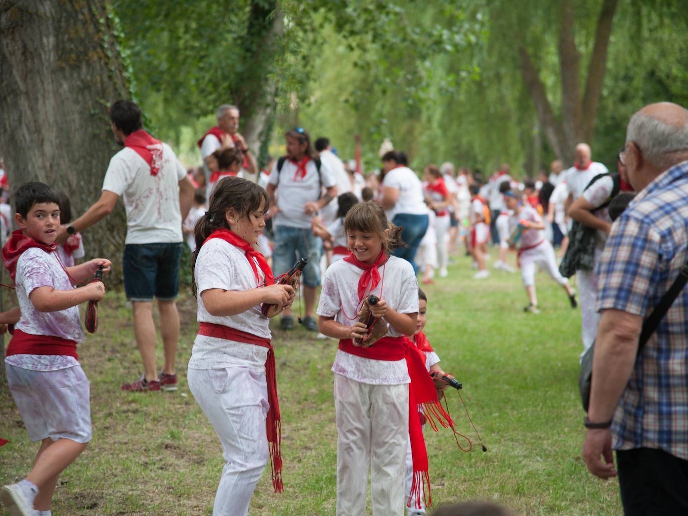 Haro celebra la Batalla del Vino infantil