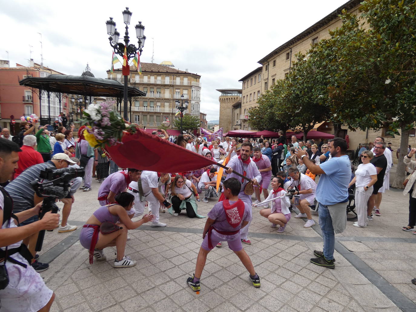 Haro celebra la Batalla del Vino infantil