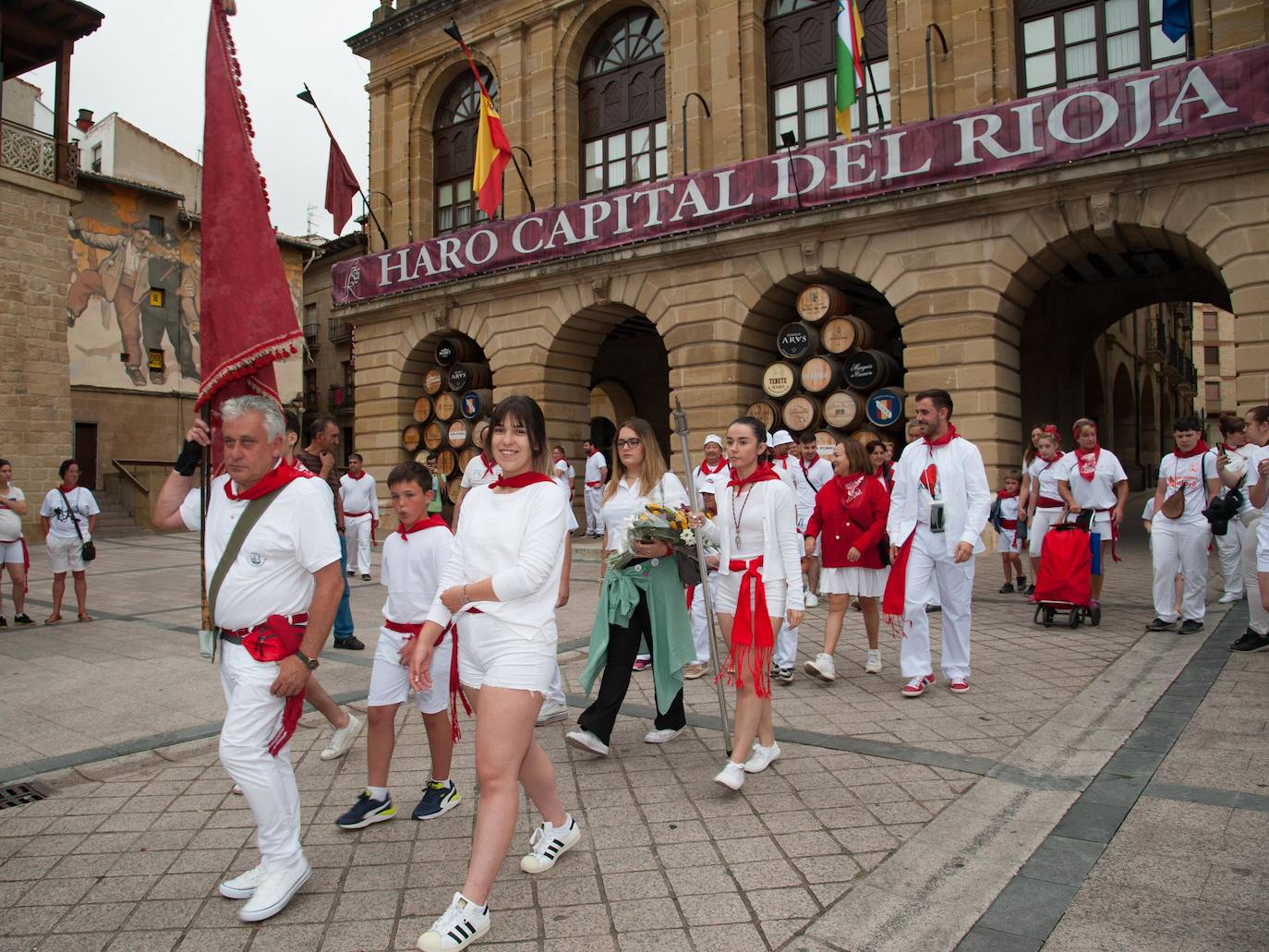 Haro celebra la Batalla del Vino infantil