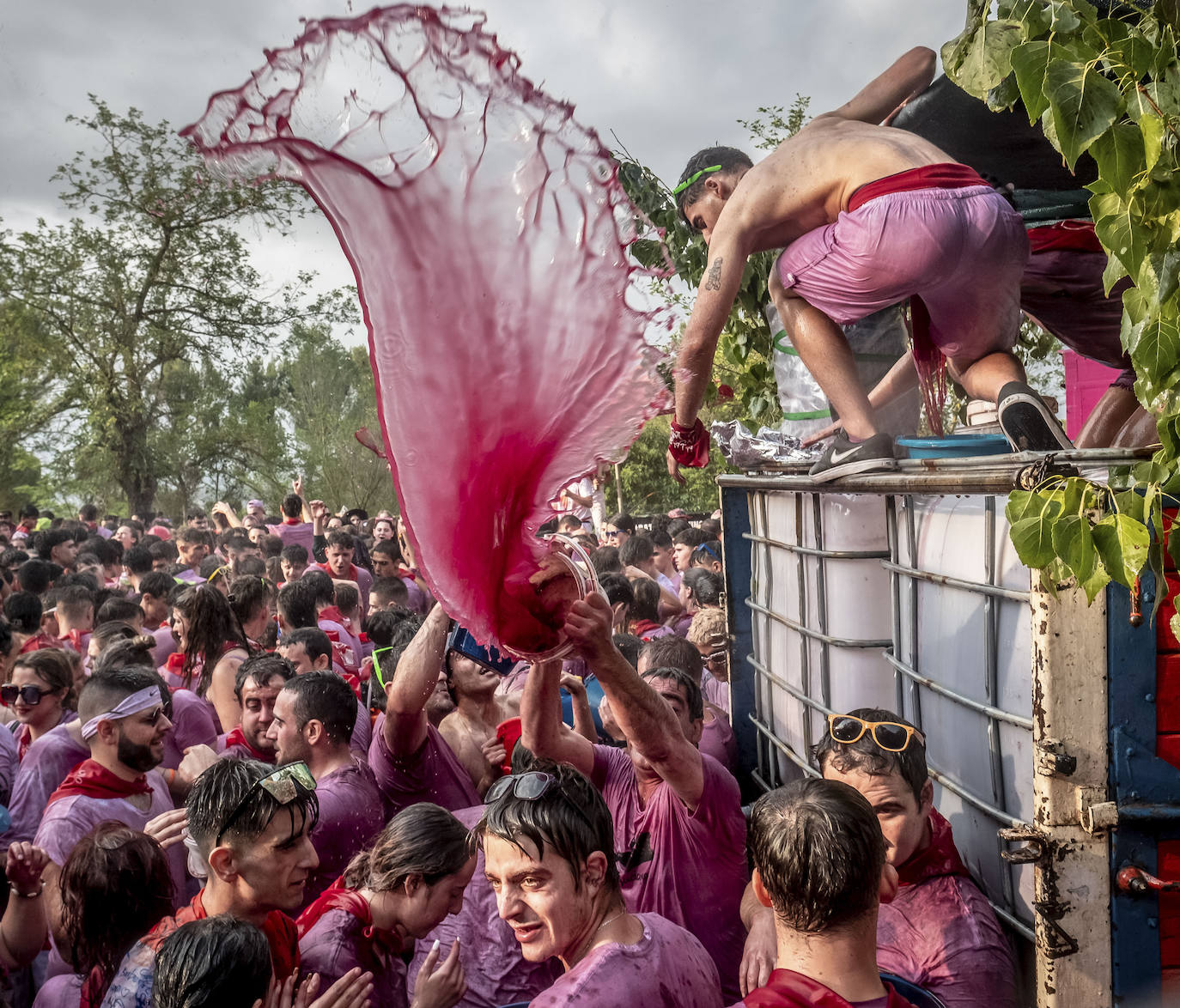 La Batalla del Vino, en imágenes