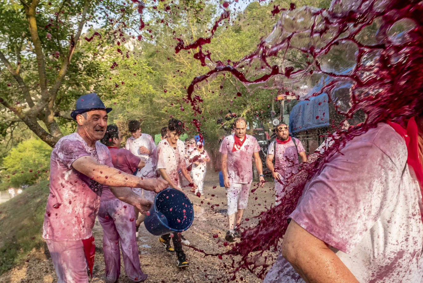 La Batalla del Vino, en imágenes