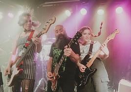 La banda australiana Private Function.