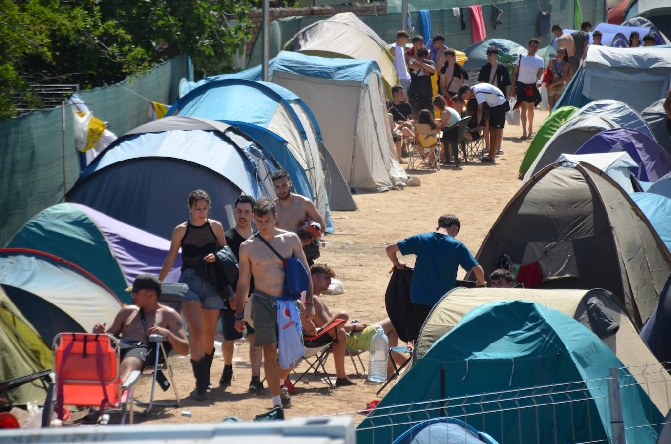 La acampada del Holika no para