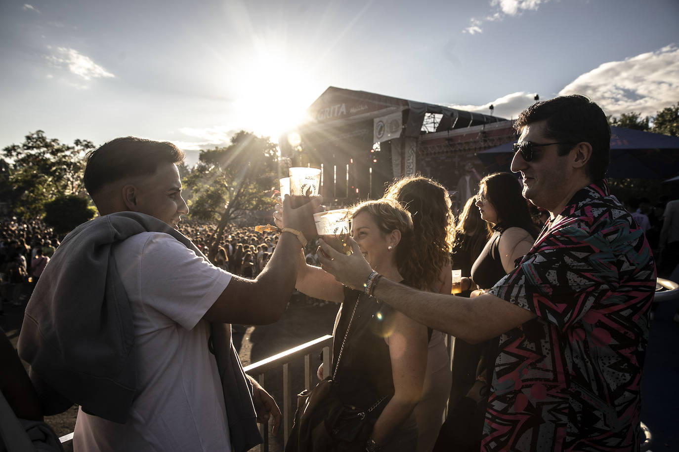 Las imágenes del Holika del sábado por la tarde