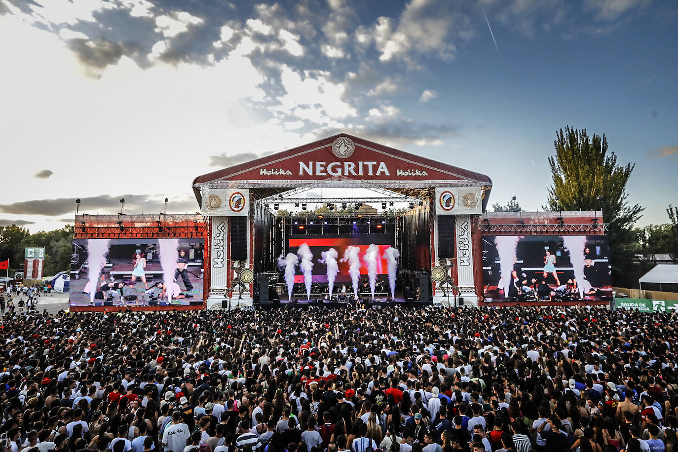 Las imágenes del Holika del sábado por la tarde
