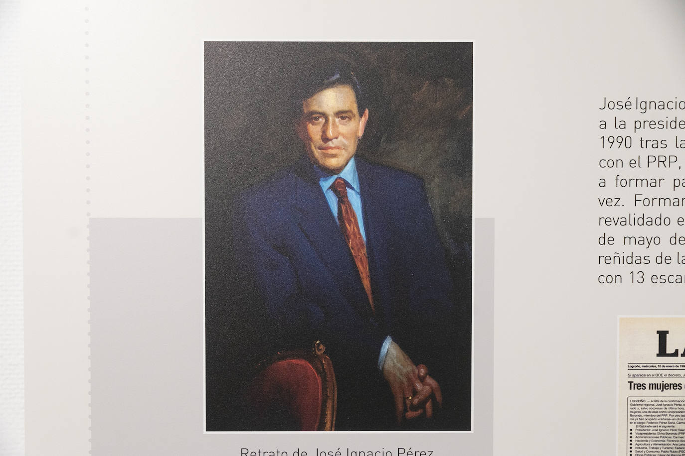 Cuarenta años de &#039;Las elecciones autonómicas en La Rioja&#039;, en la Sala de Exposiciones Ibercaja