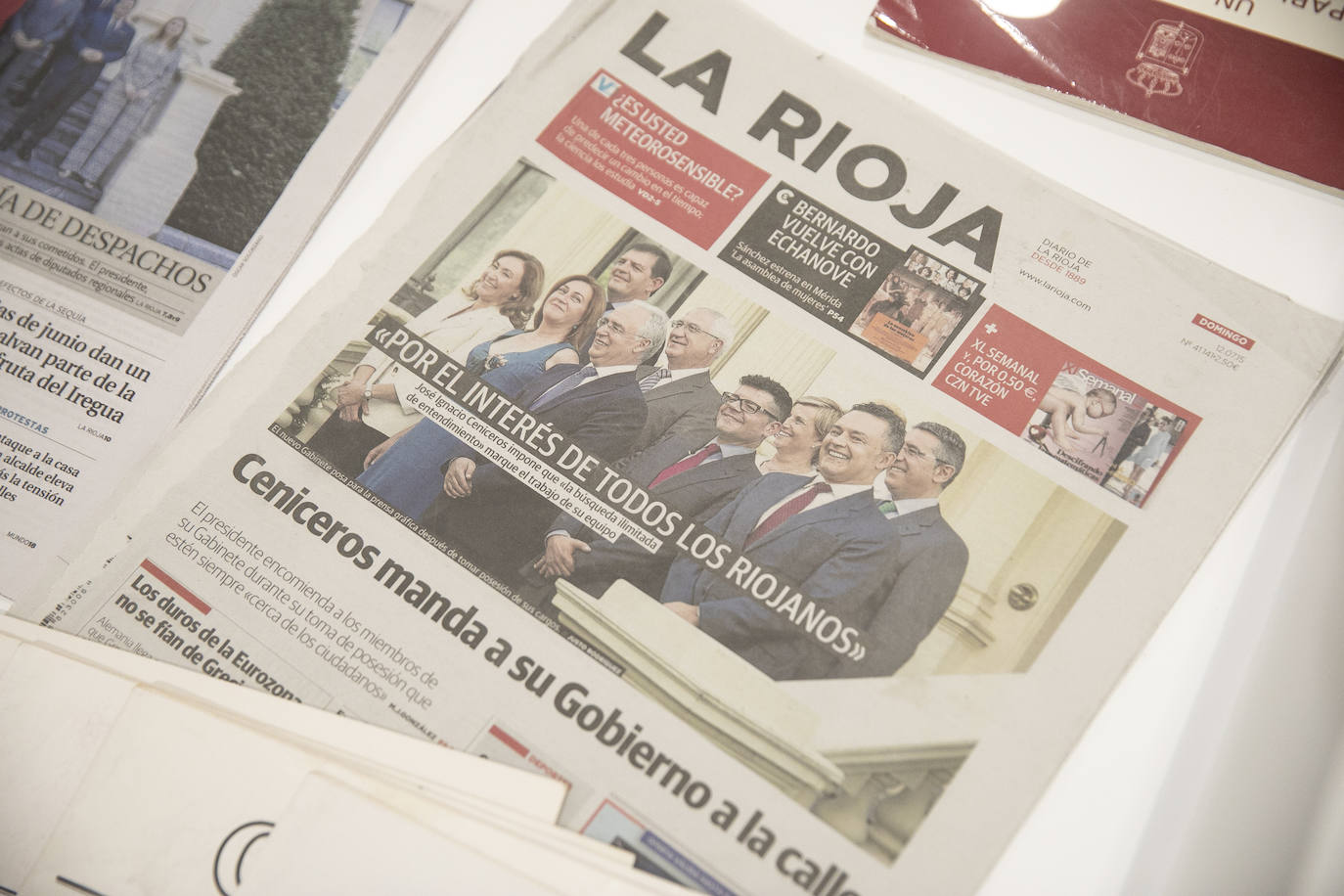 Cuarenta años de &#039;Las elecciones autonómicas en La Rioja&#039;, en la Sala de Exposiciones Ibercaja