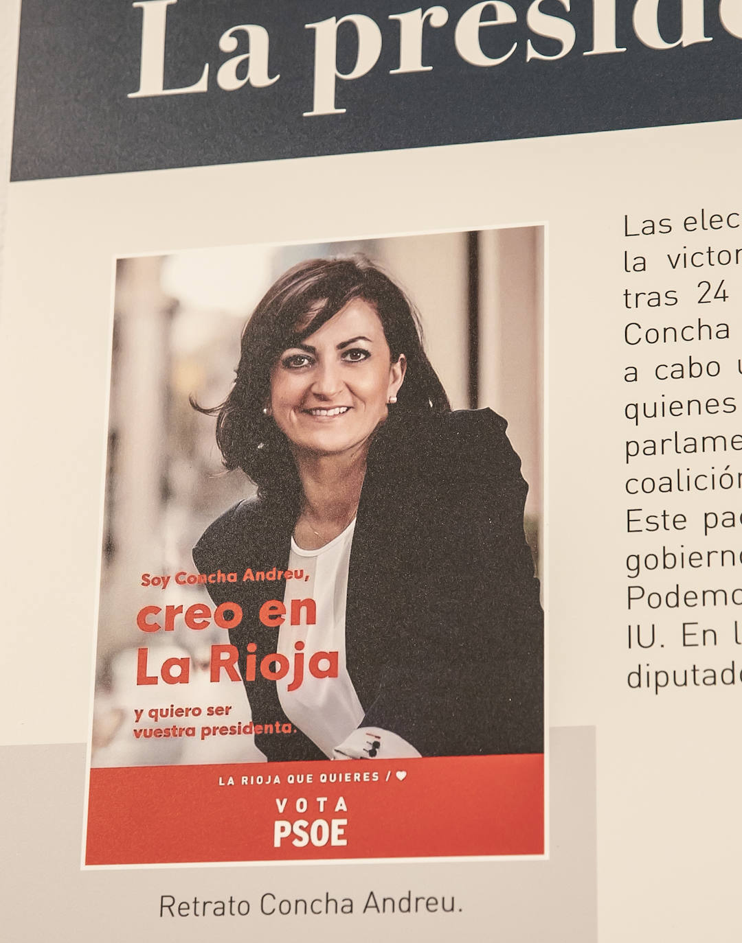 Cuarenta años de &#039;Las elecciones autonómicas en La Rioja&#039;, en la Sala de Exposiciones Ibercaja