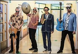 Los cuatro integrantes de 'Capitán corchea'.