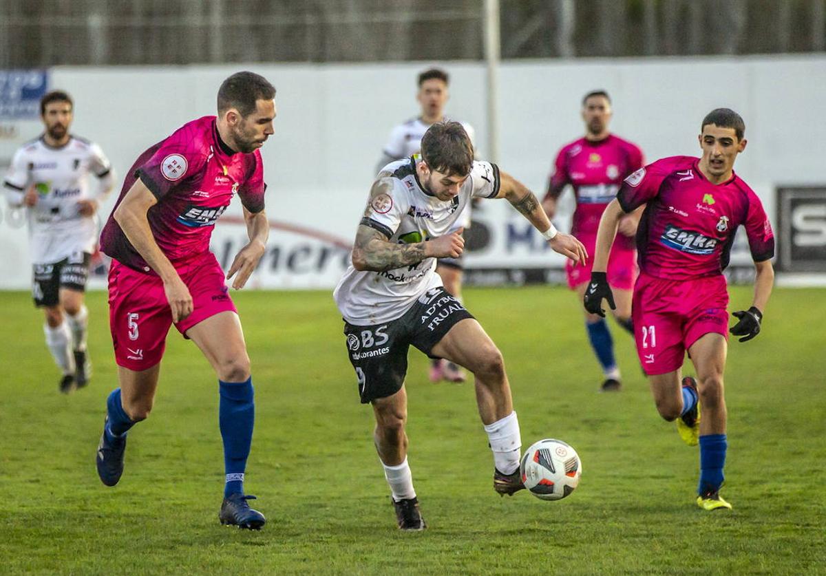 Kevin Soeiro, en un partido con el Alfaro.