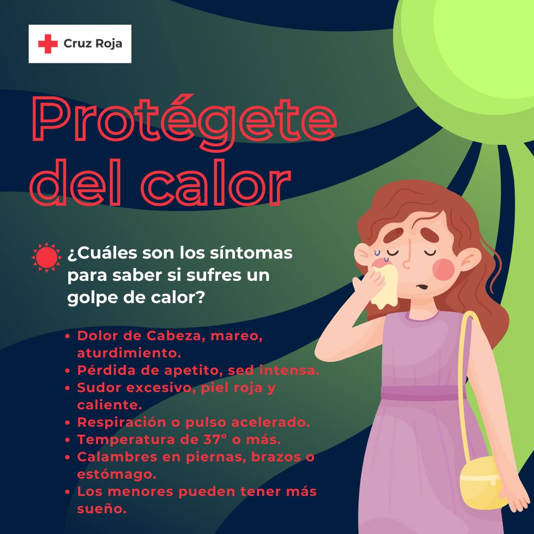 Imagen - Síntomas de los golpes de calor.