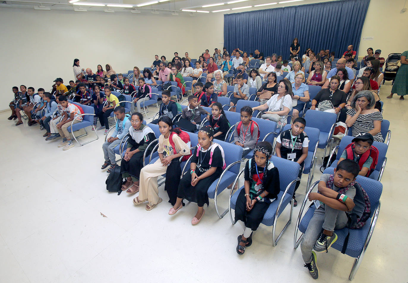 Verano riojano para niños saharauis