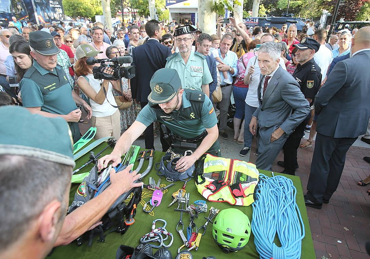Marlaska visita las jornadas &#039;Talento Joven para una Europa Segura&#039;