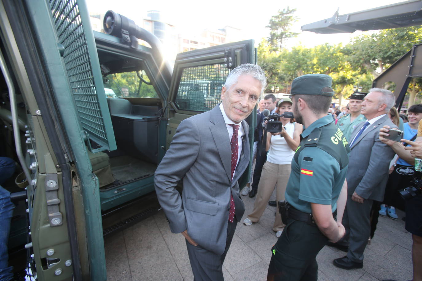 Marlaska visita las jornadas &#039;Talento Joven para una Europa Segura&#039;