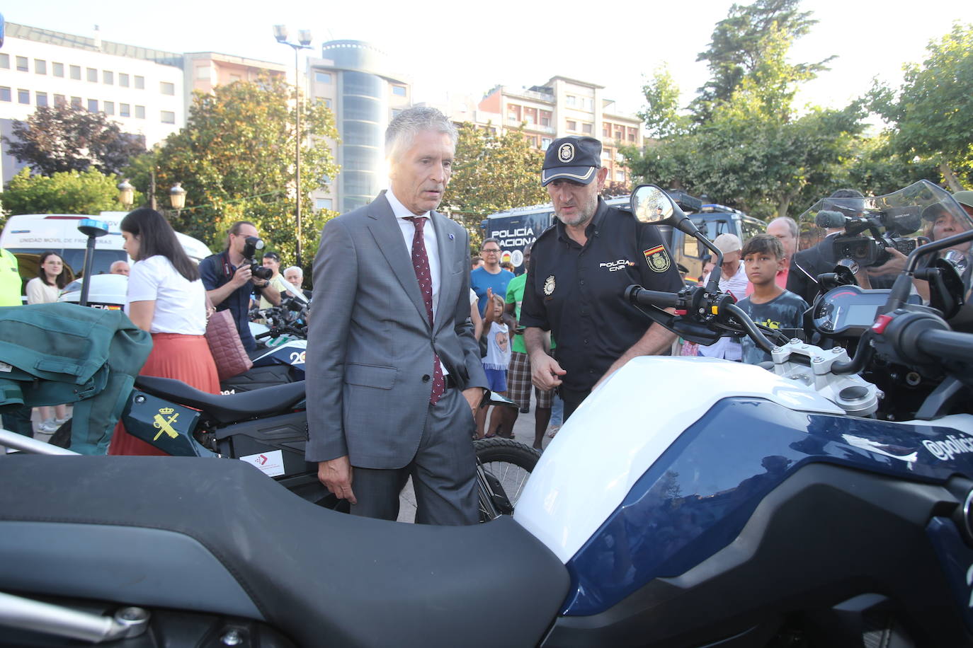 Marlaska visita las jornadas &#039;Talento Joven para una Europa Segura&#039;