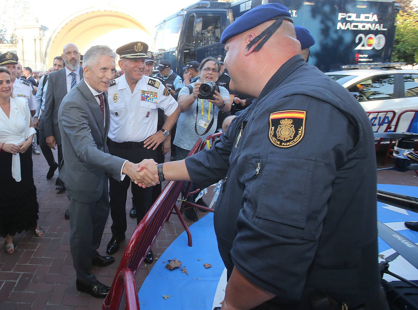 Marlaska visita las jornadas &#039;Talento Joven para una Europa Segura&#039;