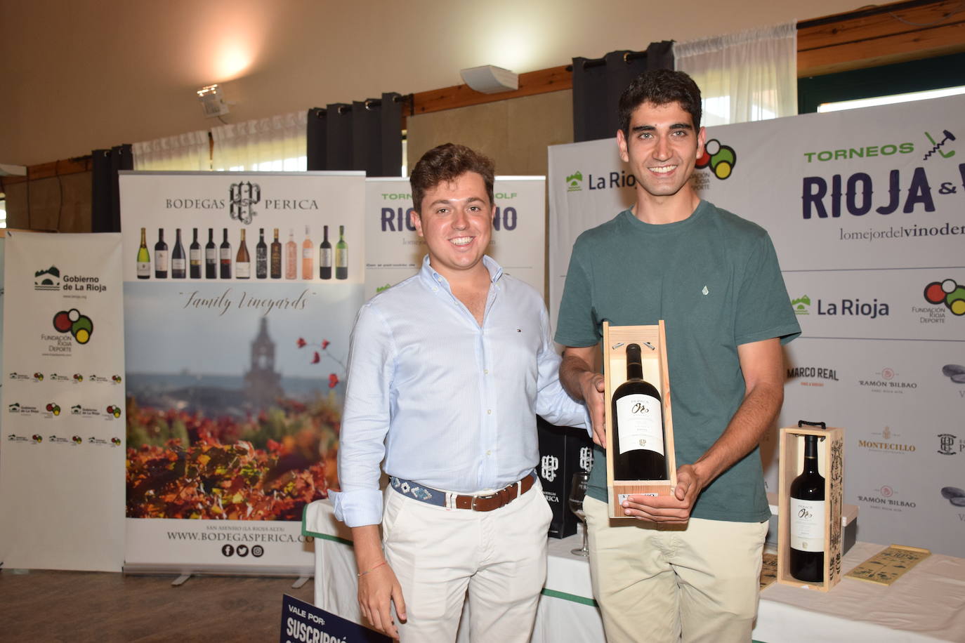 Entrega de premios del torneo Bodegas Perica