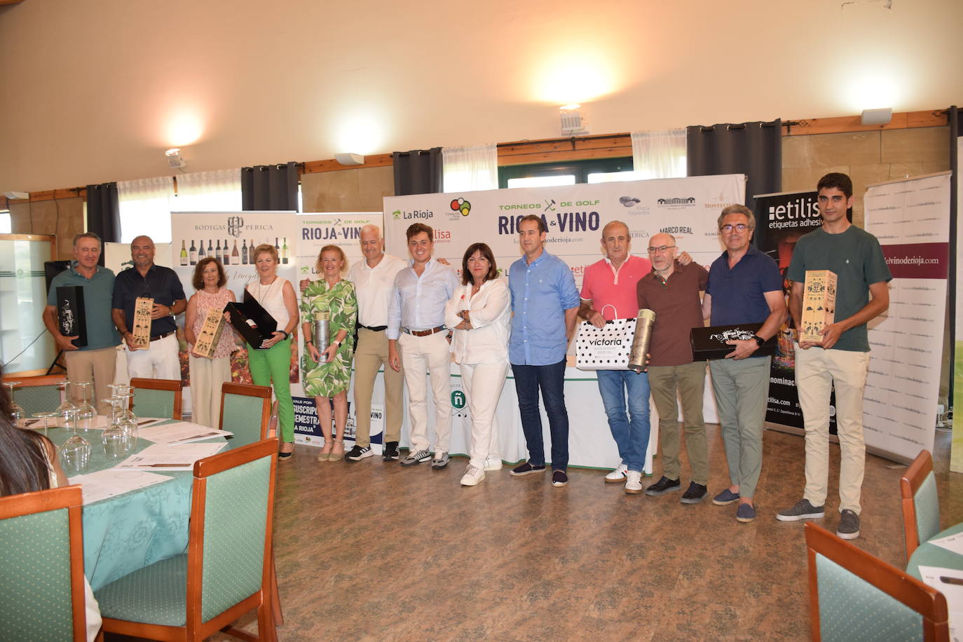 Entrega de premios del torneo Bodegas Perica