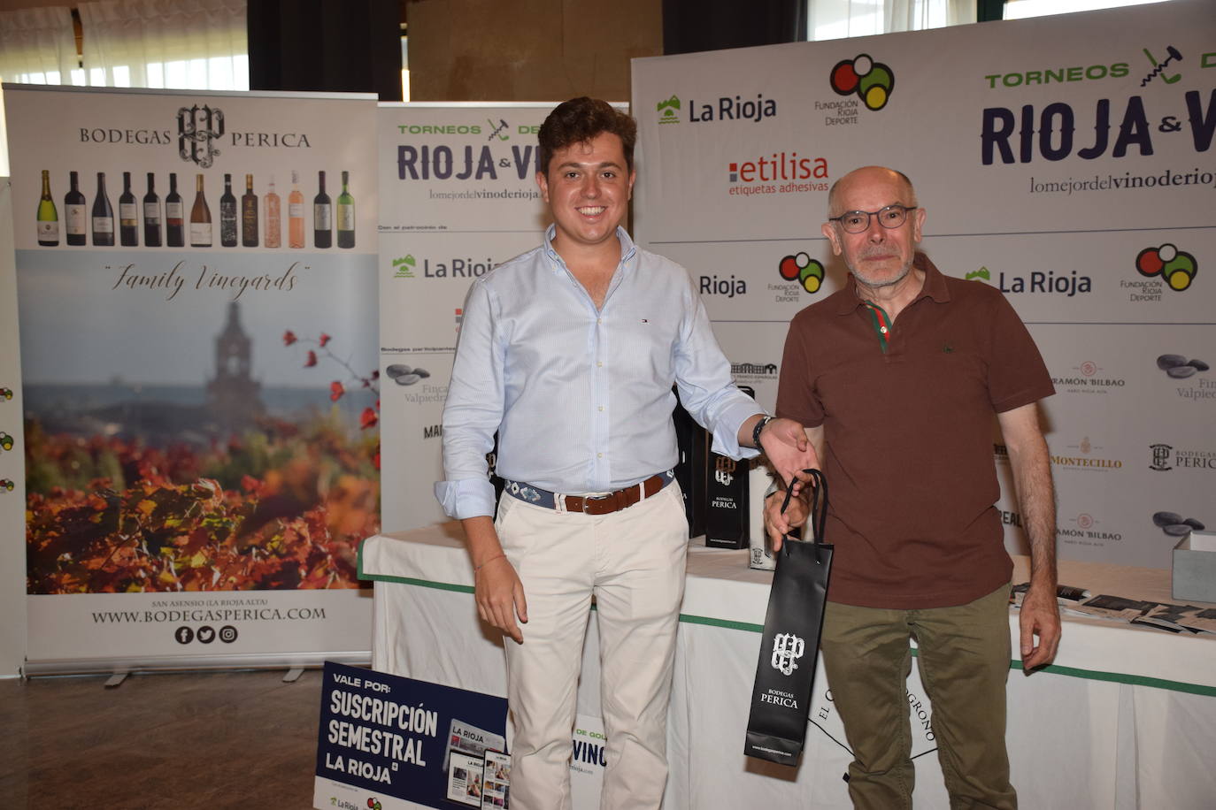 Entrega de premios del torneo Bodegas Perica