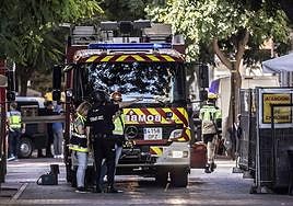 Conmoción en Logroño por el derrumbe de parte del edificio de Adoratrices