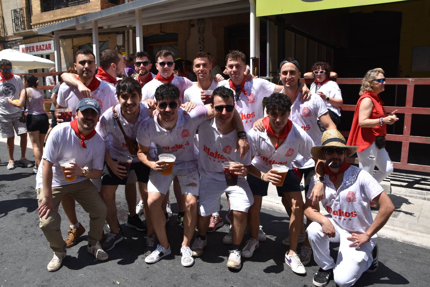 Primer día de las fiestas de Santa Ana de Cervera