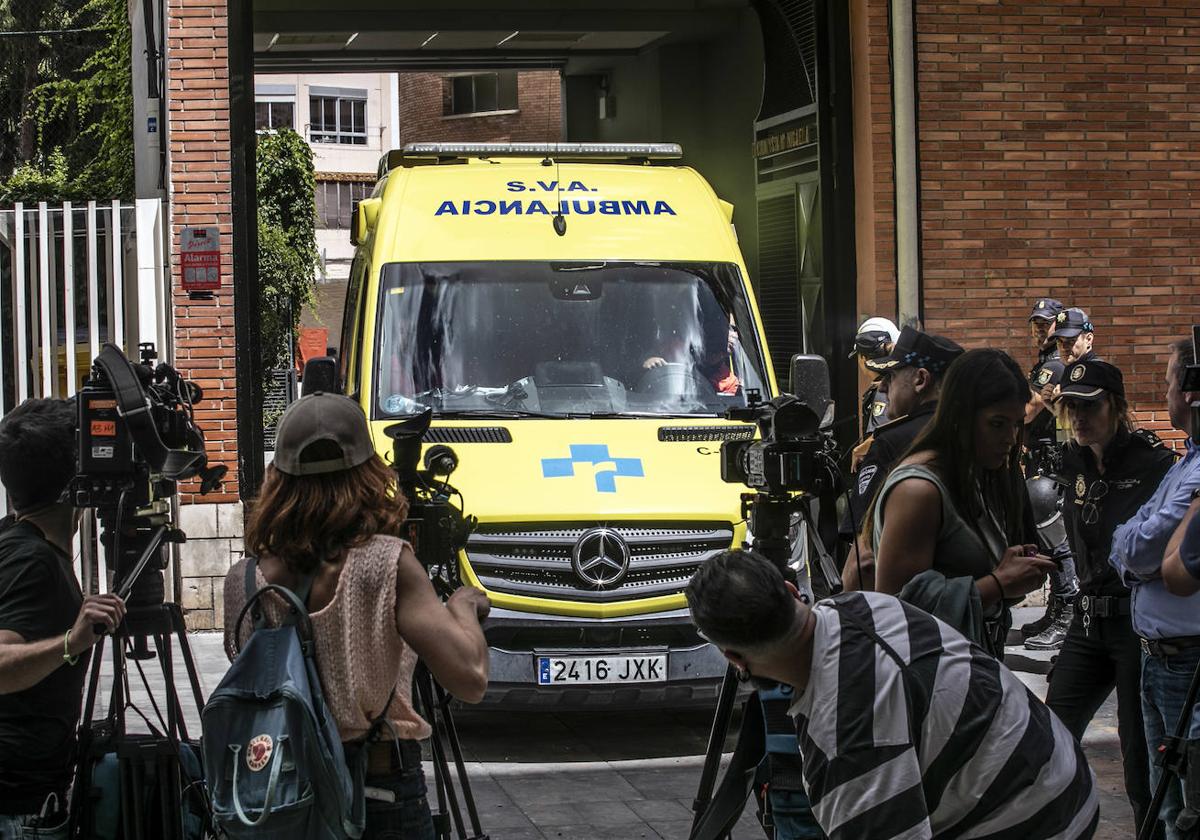 Conmoción en Logroño por el desplome del edificio de Adoratrices