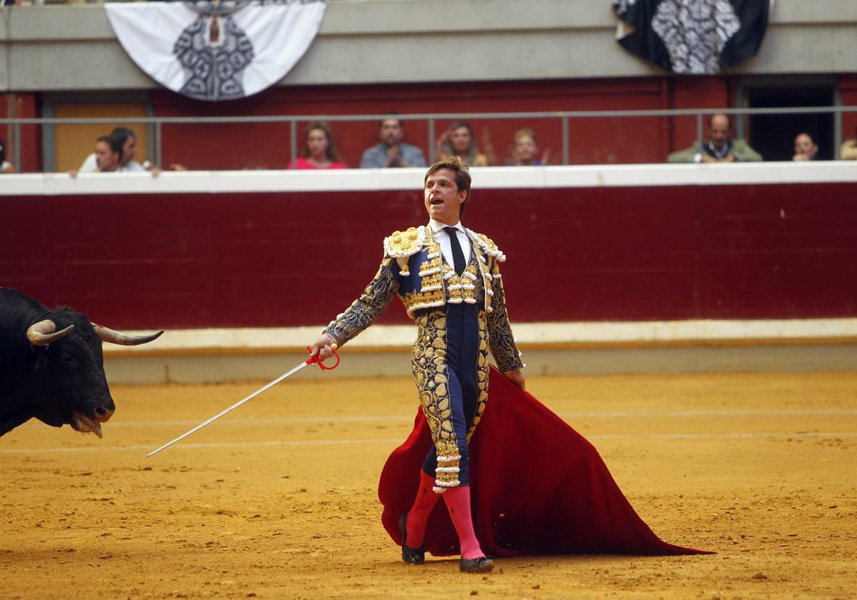 El Juli, en el feria de San Mateo 2018.