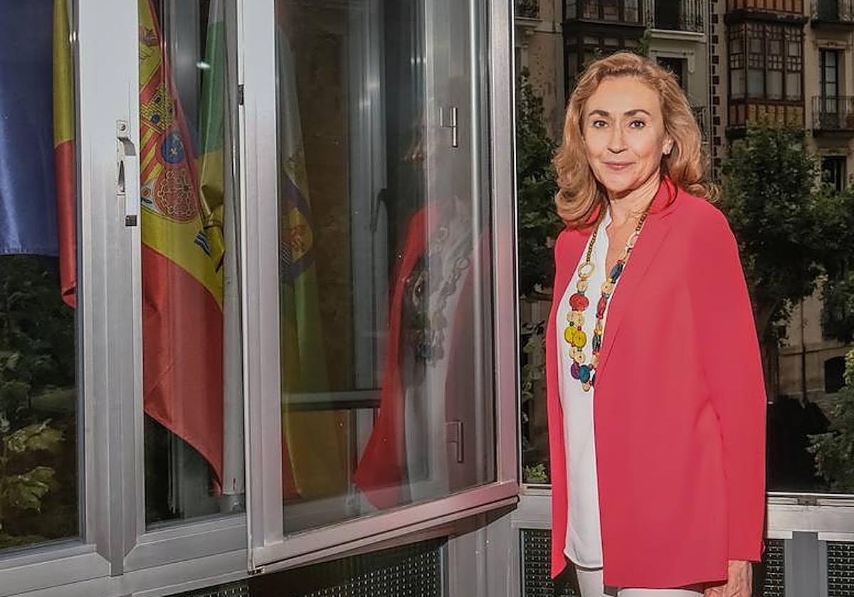 María Martín, en la sede de su Consejería