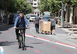 Avenida de Portugal en una imagen de pasados días