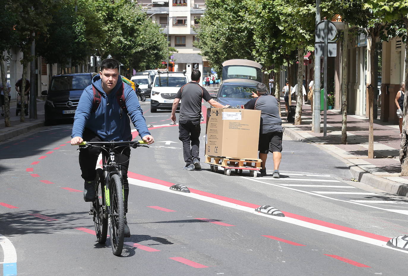 Avenida de Portugal en una imagen de pasados días