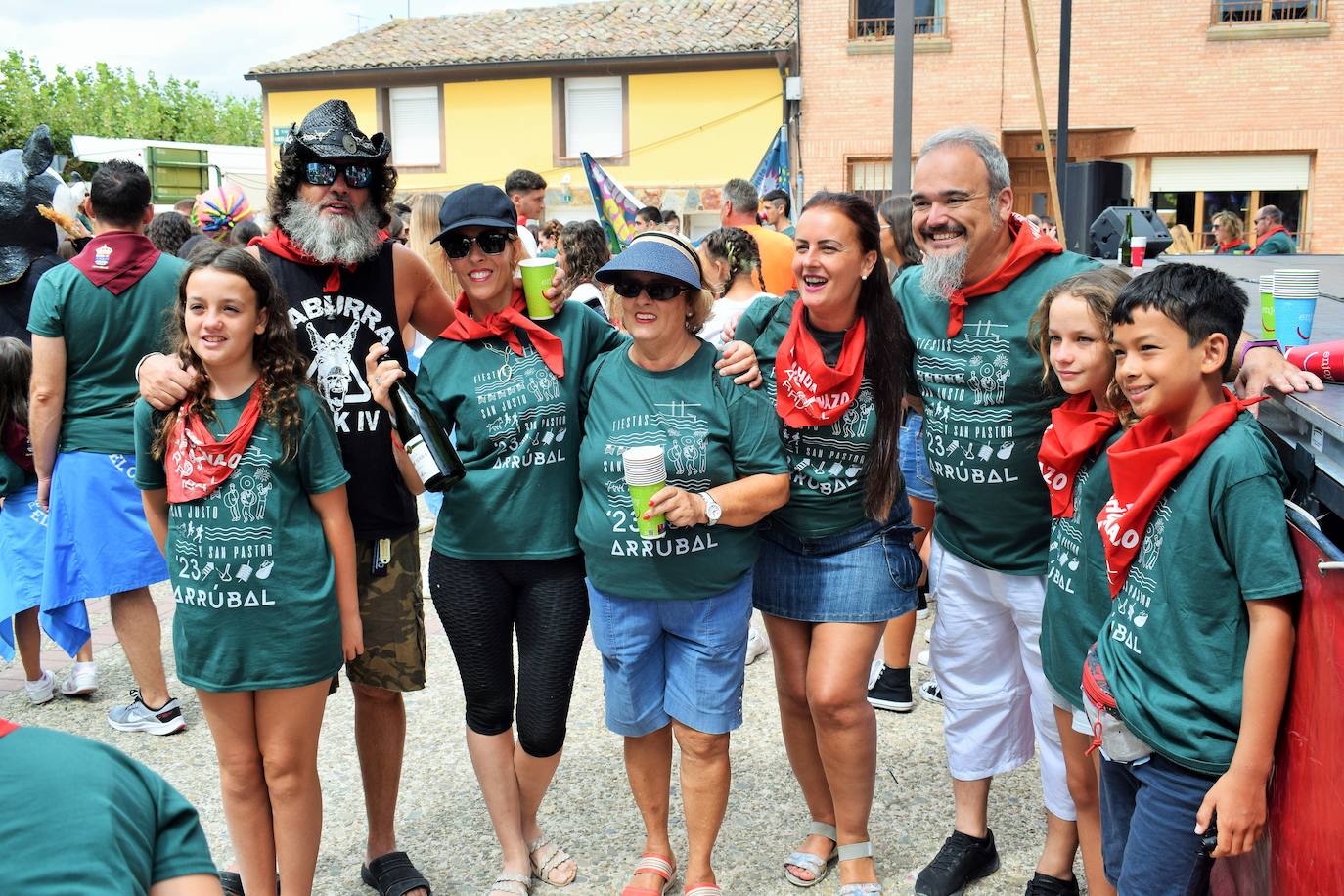 Fiestas de San Justo y San Pastor en Arrúbal